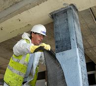 Structural Strengthening of Reinforced Concrete Columns with SikaWrap Carbon Fibre Fabric NCC